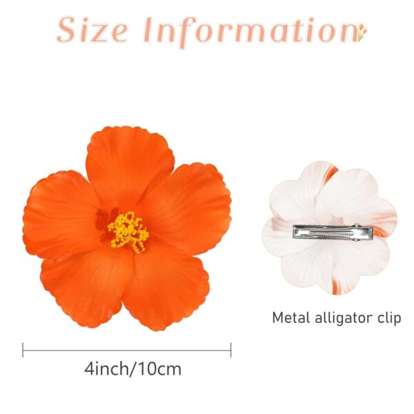 Bohemian Beach Vacation Flower Hair Clip For Women Fashion Girl Accessories Gift - Image 10