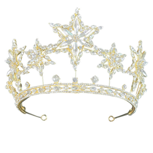 Photography Accessories XINGX Rhinestone Fashion Crown Headdress - Image 10