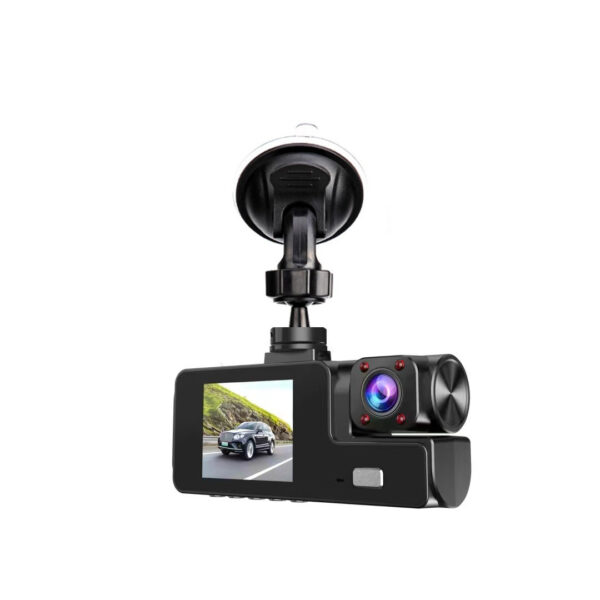 Dash Cam Car HD 1080P Front-Rear-Inside Dual Lens Video Recorder Camera G-Sensor - Image 3