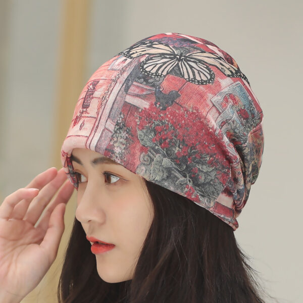 Baotou Silk Scarf Thin Air Conditioning Hat After Chemotherapy - Image 4