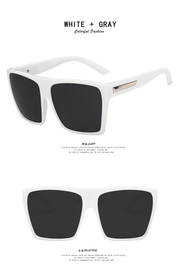 Large Rim Sunglasses Personalized Sunglasses - Image 8