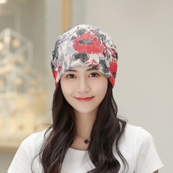 Baotou Silk Scarf Thin Air Conditioning Hat After Chemotherapy