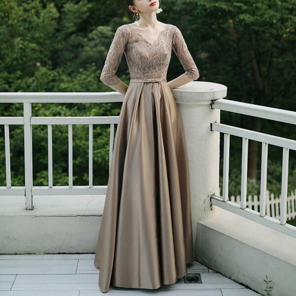 Banquet Party Elegant Evening Dress Women - Image 3