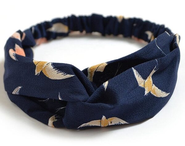 Women's Retro Style Printed Headband - Image 2