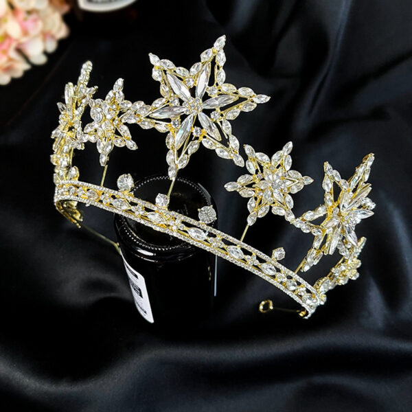 Photography Accessories XINGX Rhinestone Fashion Crown Headdress - Image 8