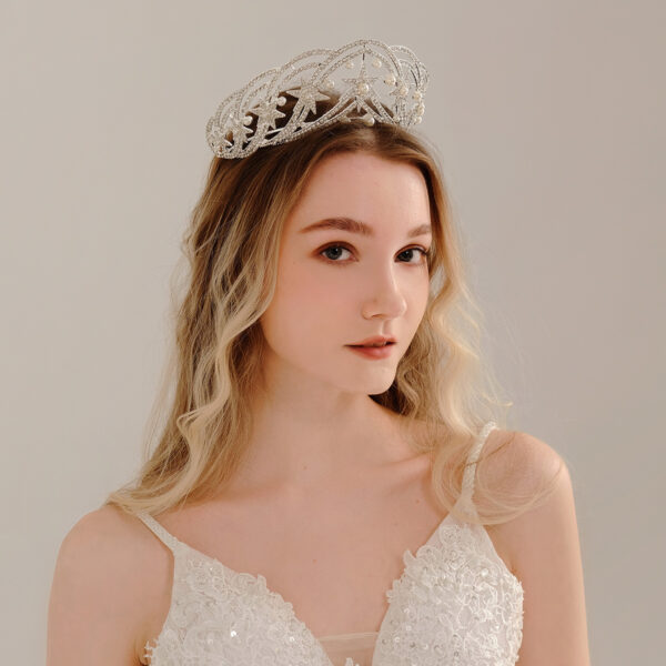 Light Luxury Socialite Style Hair Accessories Wedding Dress Headdress - Image 4