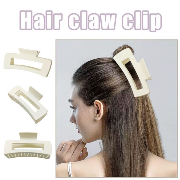 Bracelet Grab Clip Hair Band Four-piece Beige - Image 2