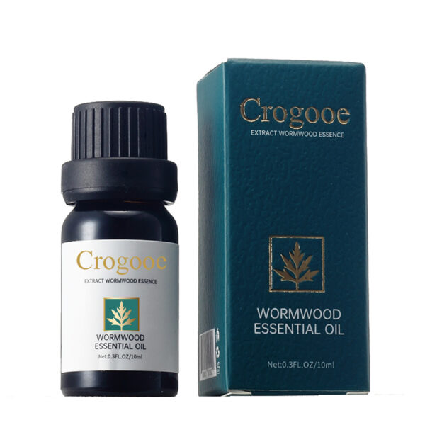 Crogooe-Wormwood Essential Oil,100  Pure Oil Blend ContainsMoroccan Argan Oil For Facial Skin, Hair, Body,Therapeutic Grade 10 ML - Image 3