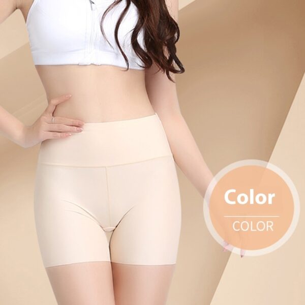 Anti-wardrobe Malfunction Pants Belly Contracting Female Seamless Ice Silk - Image 8