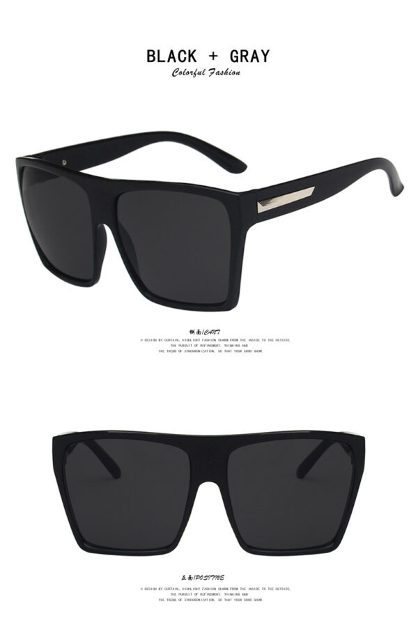 Large Rim Sunglasses Personalized Sunglasses - Image 9