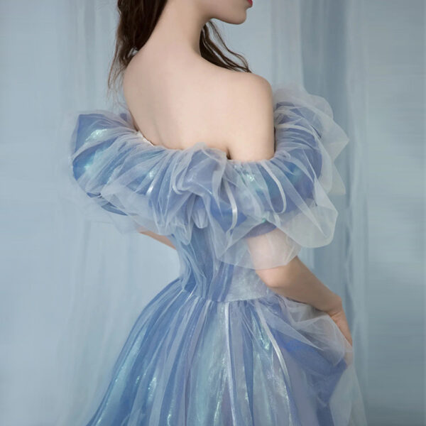 Evening Gown For Women Haze Blue Fairy - Image 4