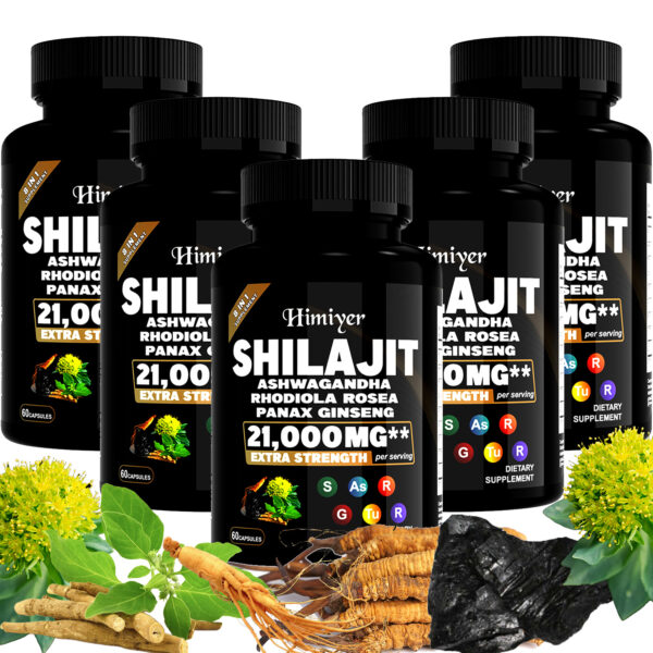 SHILAJIT ASHWAGANDHARHODIOLA ROSEAPANAX GINSENG21,000MG - Image 2