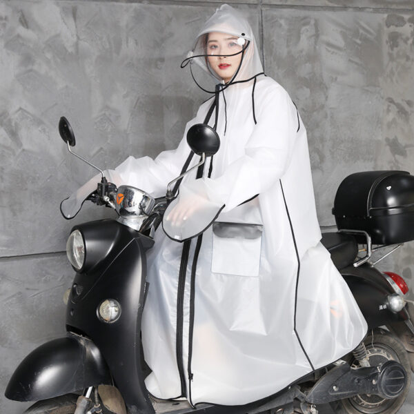 Raincoat Electric Bicycle Hiking Rainstorm Riding Poncho - Image 5