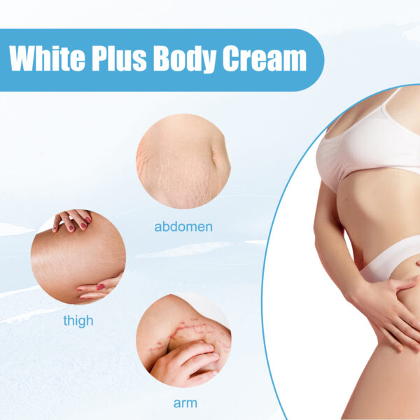 EELHOE White Plus Body Cream, Collagen Firming And Moisturizing Skin Lines Moisturizing And Rejuvenating Maintenance Cream - Image 4