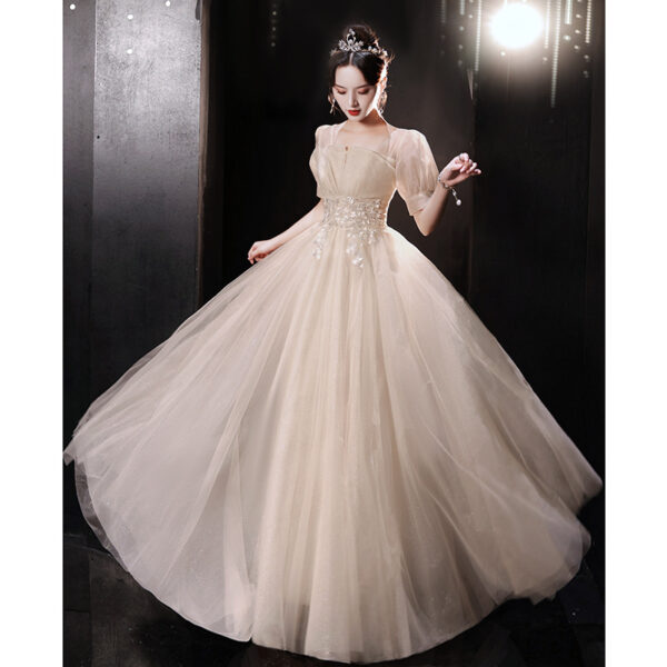 New Birthday Banquet Party Elegant Socialite Host Fairy Slim Evening Dress For Women - Image 10