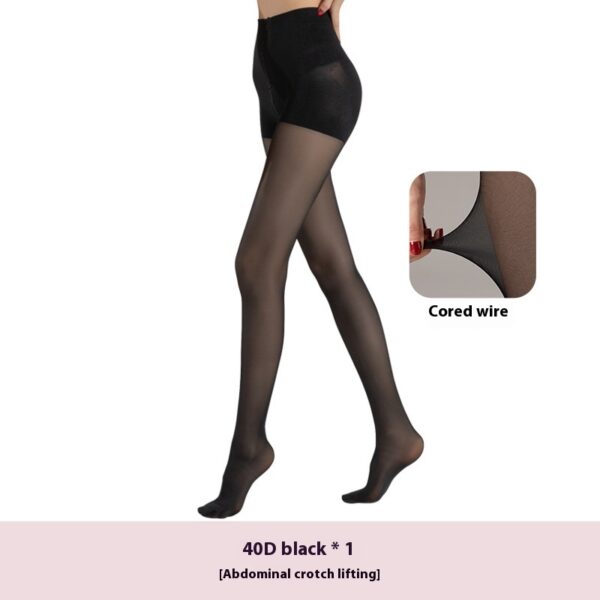 Spring And Summer Women's Thin 30D Snagging Resistant Pantyhose Stockings - Image 2