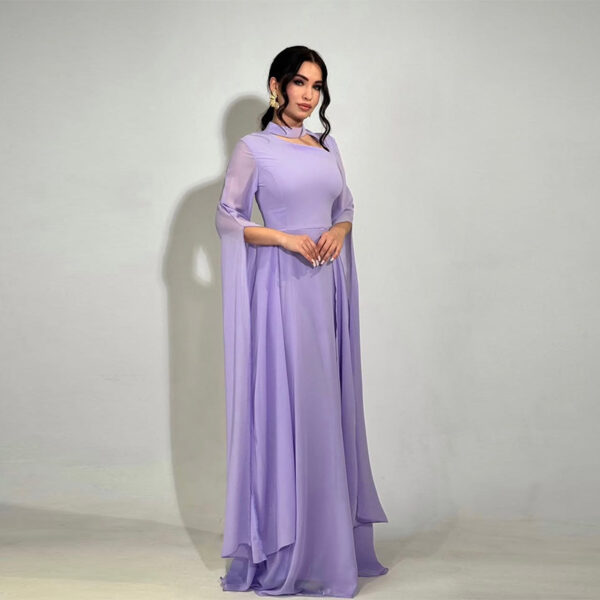 Women's Clothing Sexy Slimming Slim-fit Graceful Long Sleeve Dress - Image 10