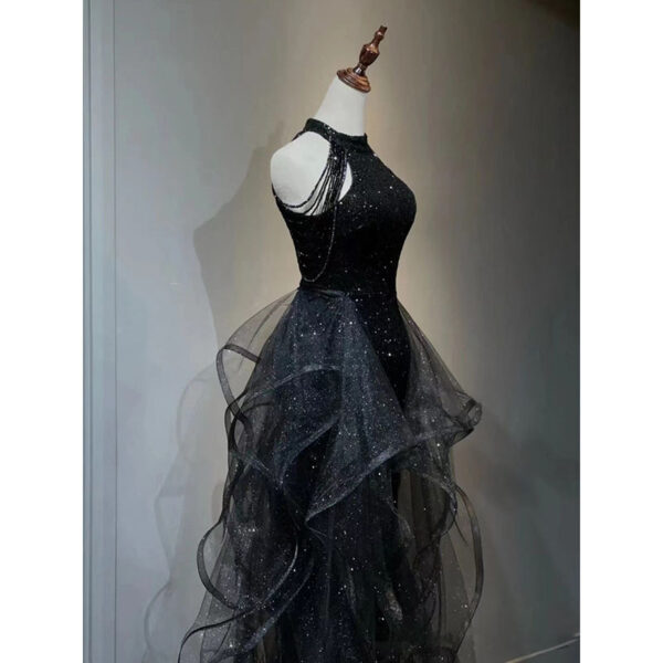 Black Evening Dress For Women - Image 2