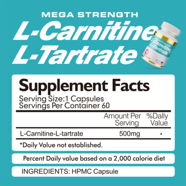 L-Carnitine L-Tartrate Capsules - Image 4