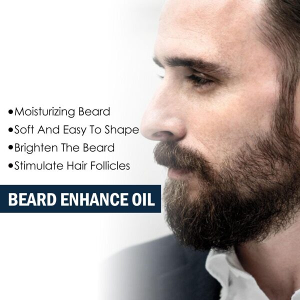 EELHOE Beard Care Oil - Strengthen And Nourish Beard Roots  Moisturizing And Shine-Enhancing Beard Growth Serum For Men Hair Care Hydrating - Image 8