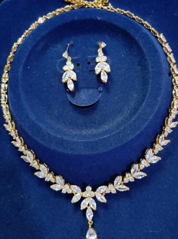 Zircon Simple Bridal Set - Image 2