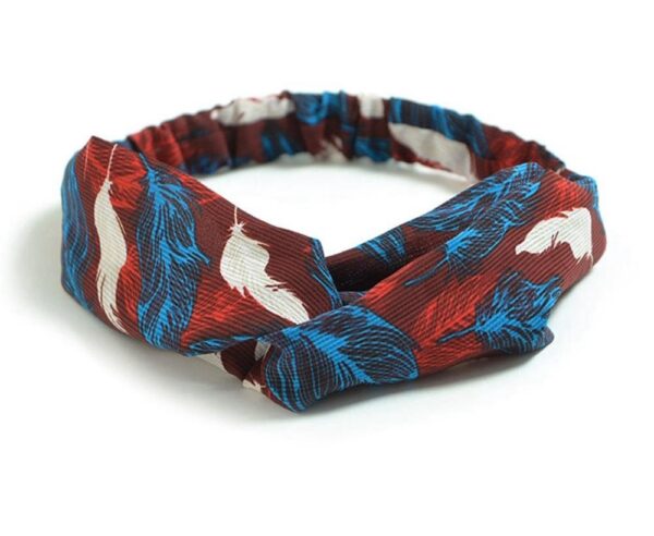 Women's Retro Style Printed Headband - Image 6