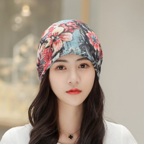 Baotou Silk Scarf Thin Air Conditioning Hat After Chemotherapy - Image 7