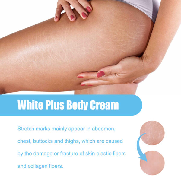 EELHOE White Plus Body Cream, Collagen Firming And Moisturizing Skin Lines Moisturizing And Rejuvenating Maintenance Cream - Image 2