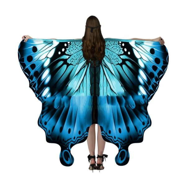 European And American Butterfly Talma Halloween Costume - Image 7