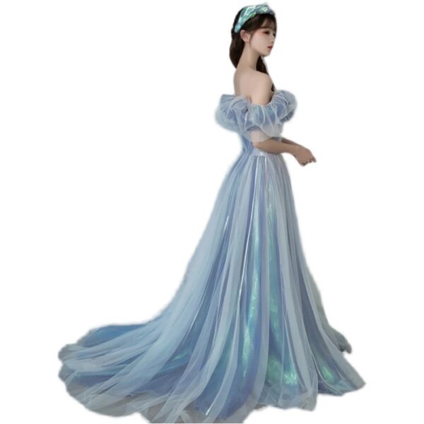 Evening Gown For Women Haze Blue Fairy - Image 5