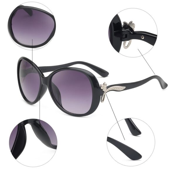 Aviator Glasses Elegant Sunglasses Women - Image 4