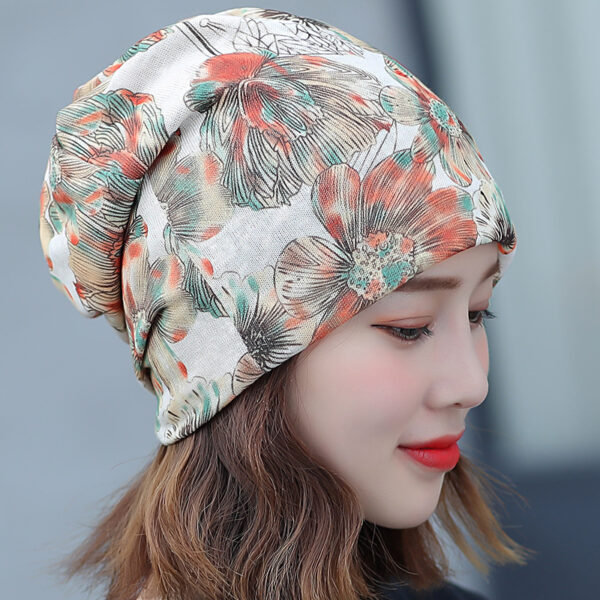 Baotou Silk Scarf Thin Air Conditioning Hat After Chemotherapy - Image 10