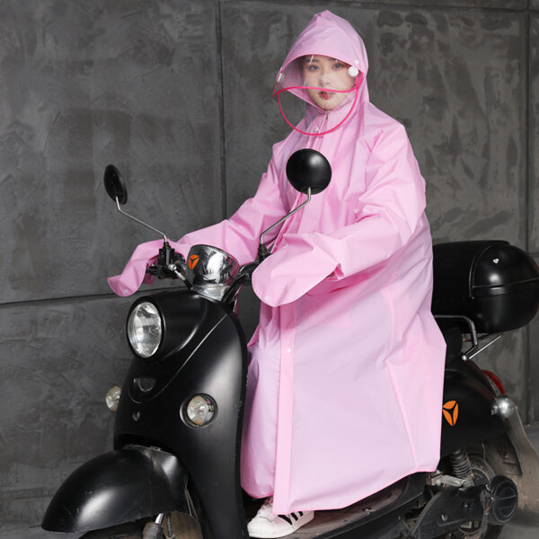 Raincoat Electric Bicycle Hiking Rainstorm Riding Poncho - Image 4