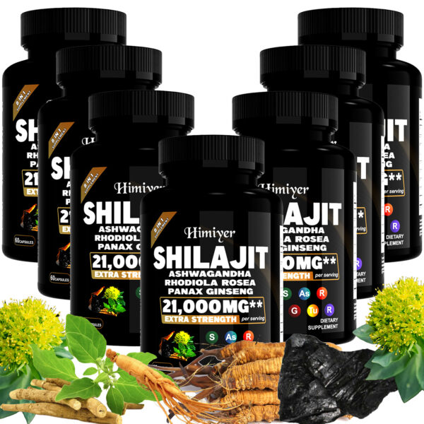 SHILAJIT ASHWAGANDHARHODIOLA ROSEAPANAX GINSENG21,000MG - Image 4