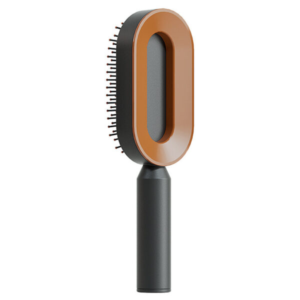 Self Cleaning Hair Brush For Women One-key Cleaning Hair Loss Airbag Massage Scalp Comb Anti-Static Hairbrush - Image 5