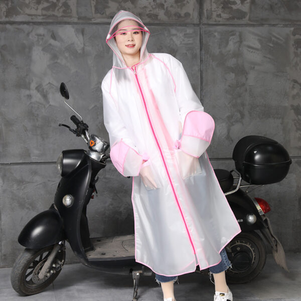 Raincoat Electric Bicycle Hiking Rainstorm Riding Poncho - Image 2