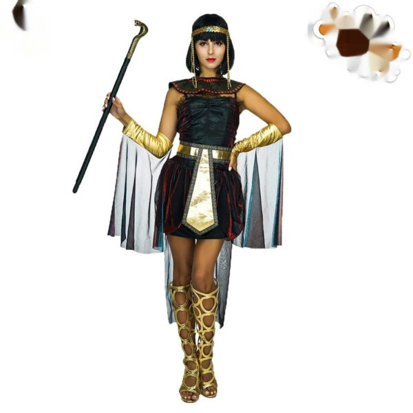 Halloween Women's Cleopatra Role-playing Party Clothes - Image 3