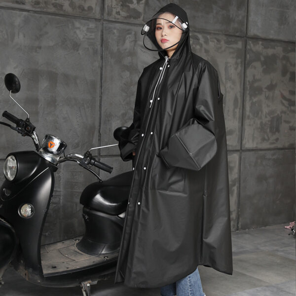 Raincoat Electric Bicycle Hiking Rainstorm Riding Poncho - Image 3