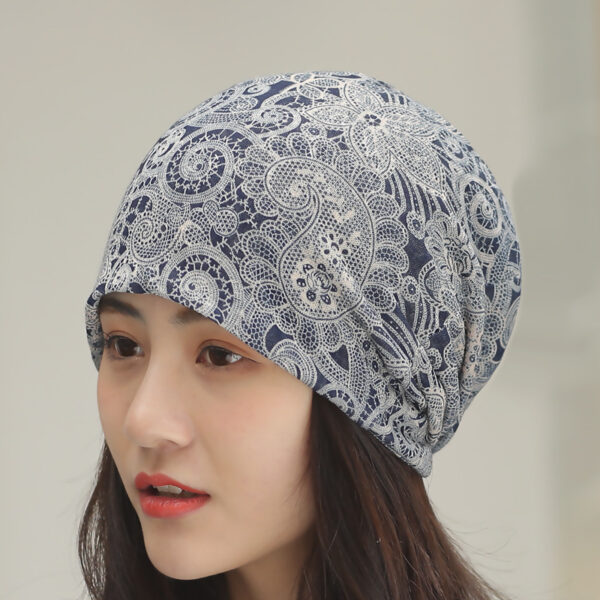 Baotou Silk Scarf Thin Air Conditioning Hat After Chemotherapy - Image 8