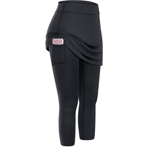 Women Leggings With Pockets Yoga Fitness Pants Sports Clothing - Image 4