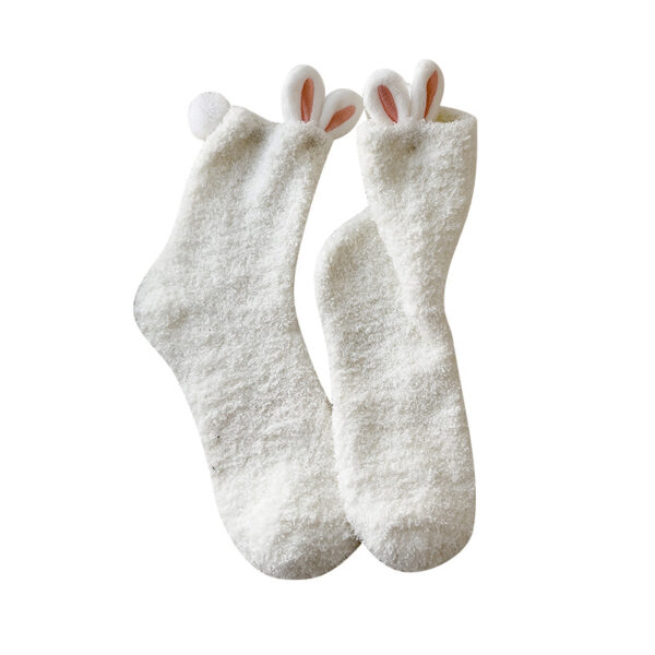 Coral Fleece Winter Home Warm-keeping Socks - Image 6