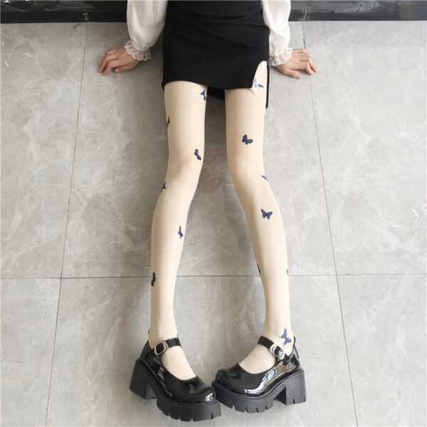 Girly And Fashion Personality Butterfly Stockings - Image 6