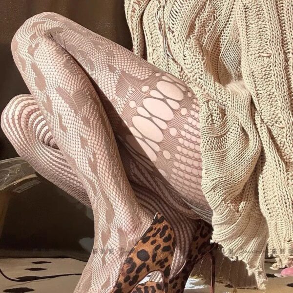 Lace New Style Irregular Fishnet Stockings - Image 3