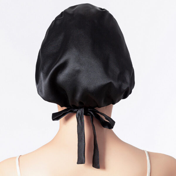 Fashion Home Sleep Lunch Break Hair Care Hat Satin - Image 4