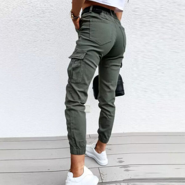 Women's Tappered Work Clothes Trousers - Image 2