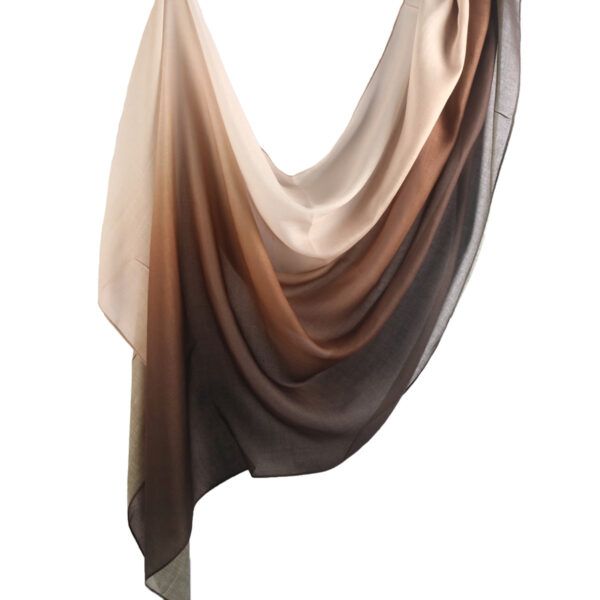 Modal Thin Gradient Scarf For Women - Image 5