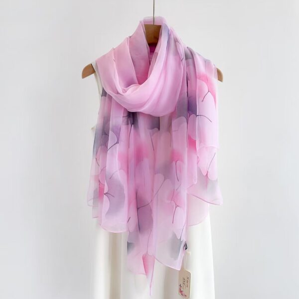 Women's Fashionable All-match Long Printed Anti-DDoS Scarf - Image 3