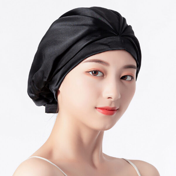 Fashion Home Sleep Lunch Break Hair Care Hat Satin - Image 8