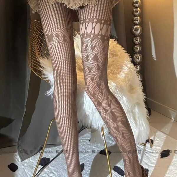 Lace New Style Irregular Fishnet Stockings - Image 4