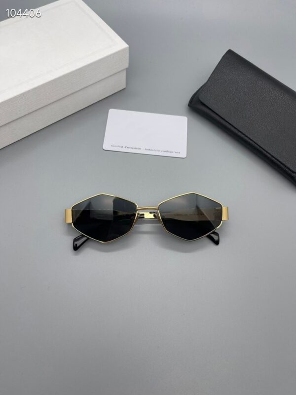 Metal Polygon Ins Personality Fashion Sunglasses - Image 2